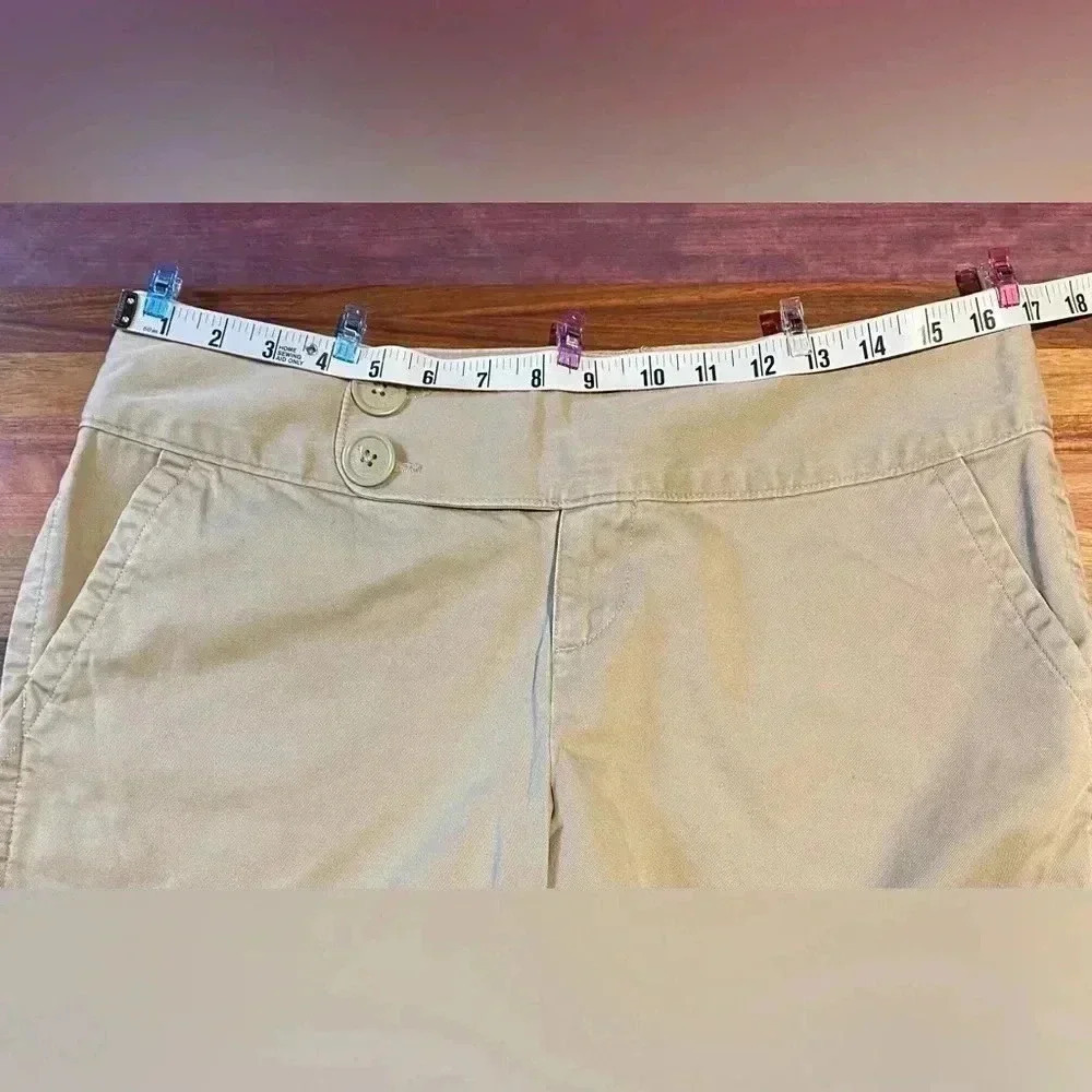 Victoria's Secret Moda International Tan Bermuda Shorts, 10 - Picture 3 of 7